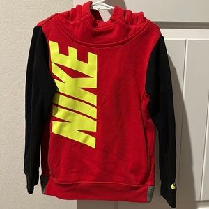Boys Nike Red pullover hoodie